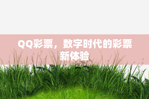 数字时代的彩票新体验图片