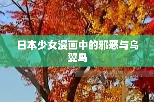 日本少女漫画中的邪恶与乌翼鸟图片