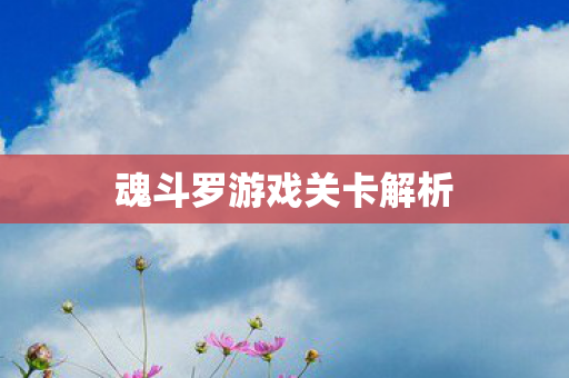 魂斗罗游戏关卡解析图片
