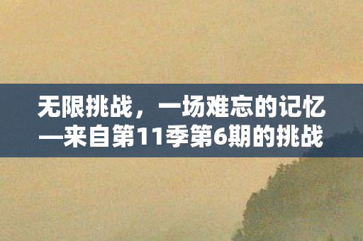 来自第11季第6期的挑战之旅图片