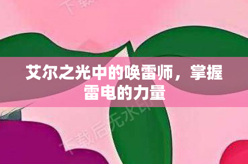 艾尔之光中的唤雷师图片