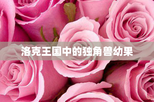 洛克王国中的独角兽幼果图片
