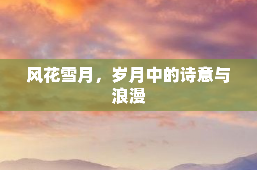 岁月中的诗意与浪漫图片