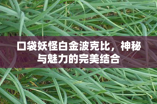 神秘与魅力的完美结合图片