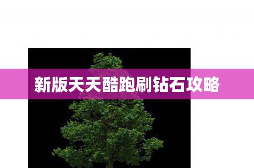 新版天天酷跑刷钻石攻略图片