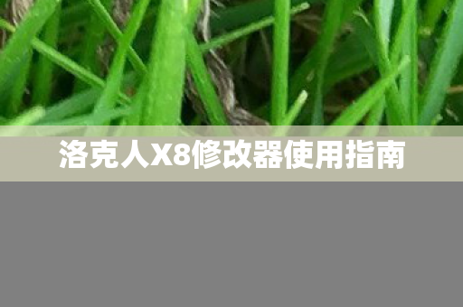 洛克人X8修改器使用指南图片