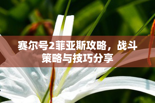 赛尔号2菲亚斯攻略图片