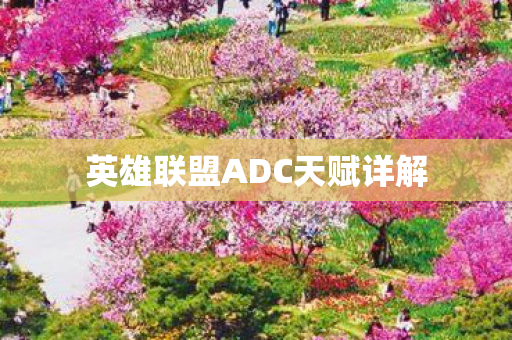 英雄联盟ADC天赋详解图片