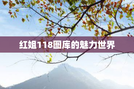 红姐118图库的魅力世界图片