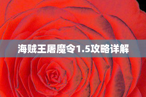 海贼王屠魔令1图片