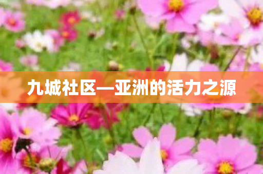 亚洲的活力之源图片