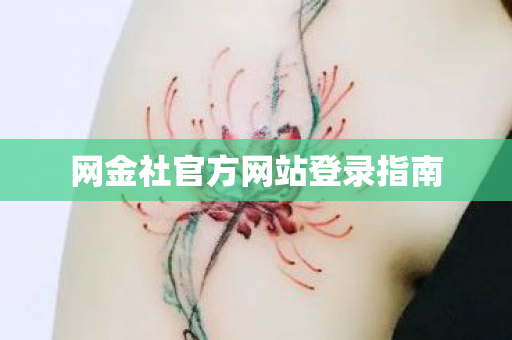 网金社官方网站登录指南图片