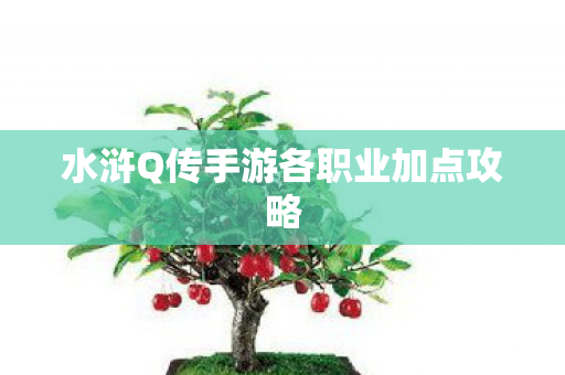 水浒Q传手游各职业加点攻略图片