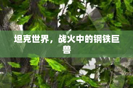 战火中的钢铁巨兽图片