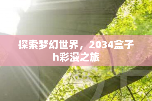 2034盒子h彩漫之旅图片