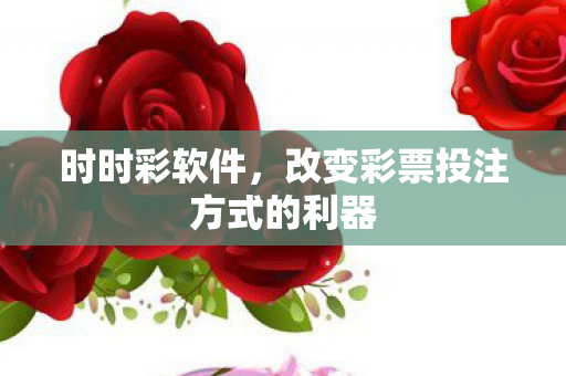 改变彩票投注方式的利器图片
