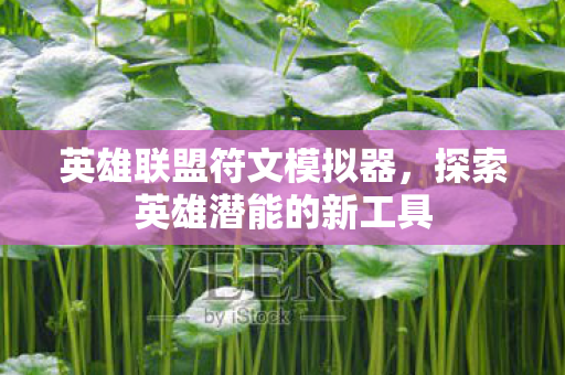 探索英雄潜能的新工具图片