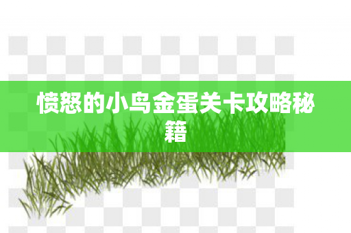 愤怒的小鸟金蛋关卡攻略秘籍图片