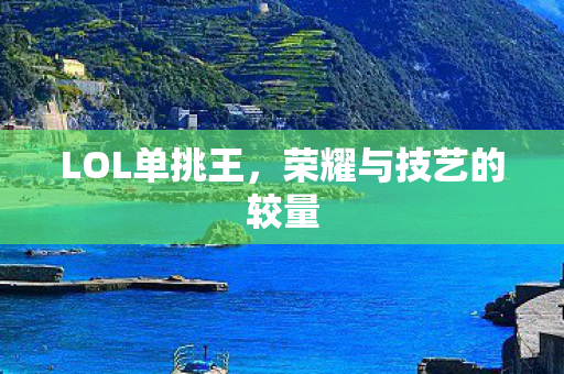 荣耀与技艺的较量图片