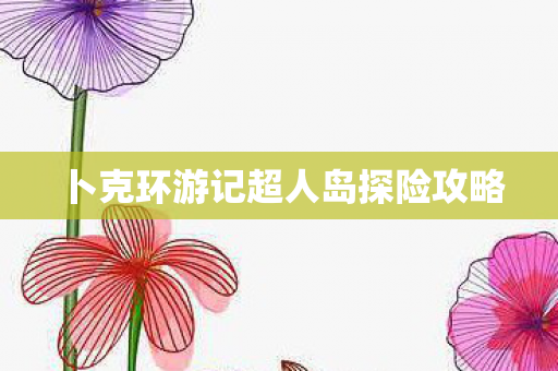 卜克环游记超人岛探险攻略图片