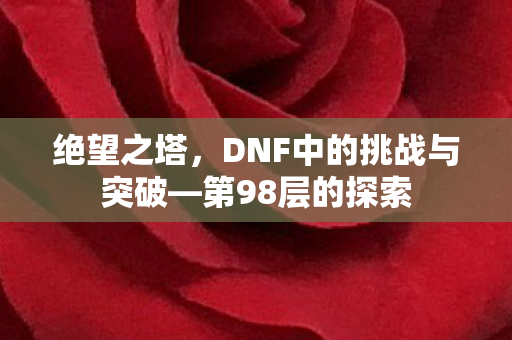 DNF中的挑战与突破图片
