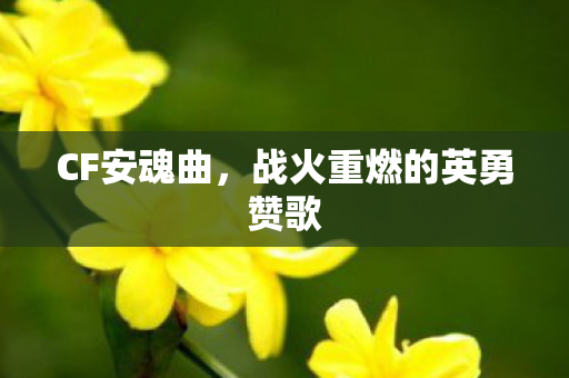 战火重燃的英勇赞歌图片