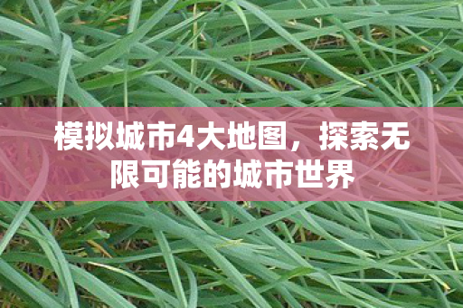 探索无限可能的城市世界图片