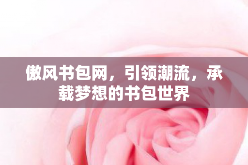 承载梦想的书包世界图片
