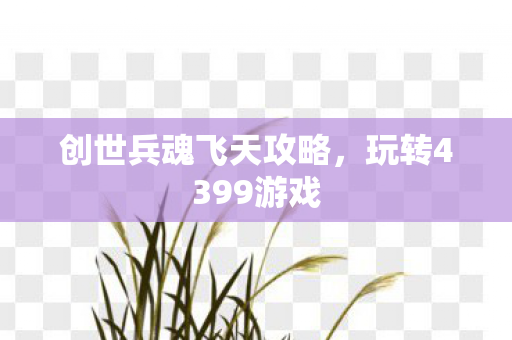 创世兵魂飞天攻略图片