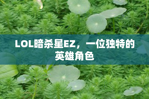 一位独特的英雄角色图片