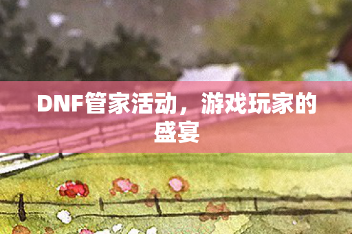 DNF管家活动图片