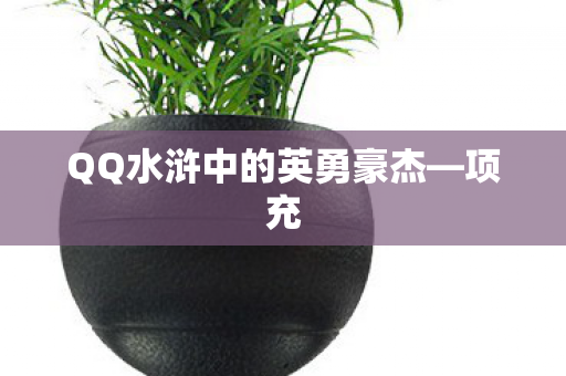QQ水浒中的英勇豪杰图片