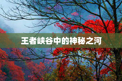 王者峡谷中的神秘之河图片