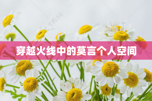 穿越火线中的莫言个人空间图片