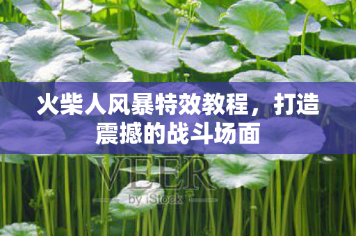 火柴人风暴特效教程图片