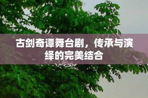 传承与演绎的完美结合图片