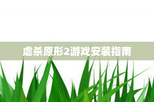 虐杀原形2游戏安装指南图片