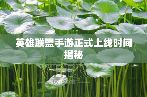 英雄联盟手游正式上线时间揭秘图片