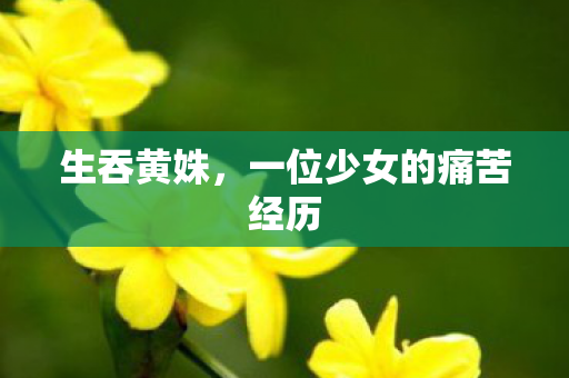 一位少女的痛苦经历图片