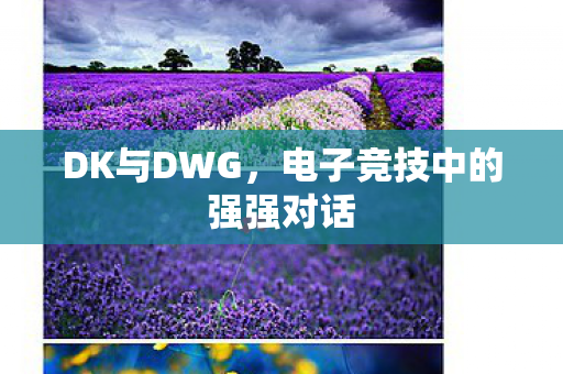 电子竞技中的强强对话图片
