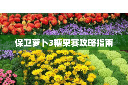 保卫萝卜3糖果赛攻略指南图片