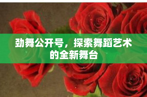 探索舞蹈艺术的全新舞台图片