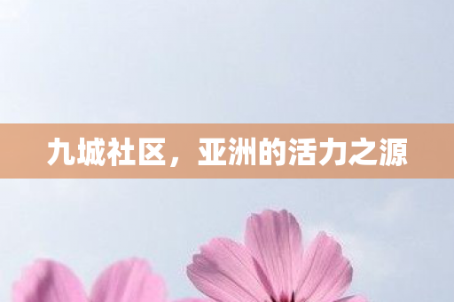 亚洲的活力之源图片