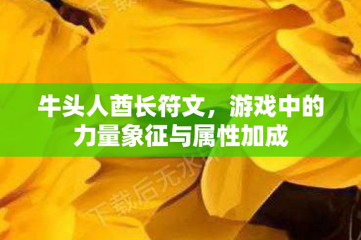 游戏中的力量象征与属性加成图片