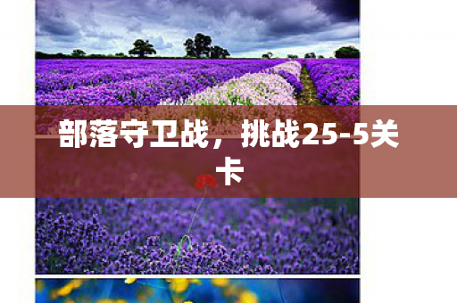 部落守卫战图片