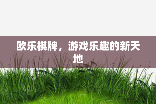 游戏乐趣的新天地图片