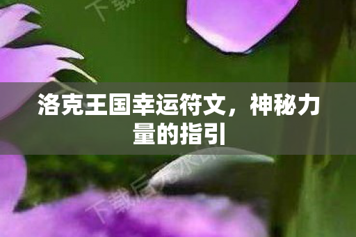 洛克王国幸运符文图片