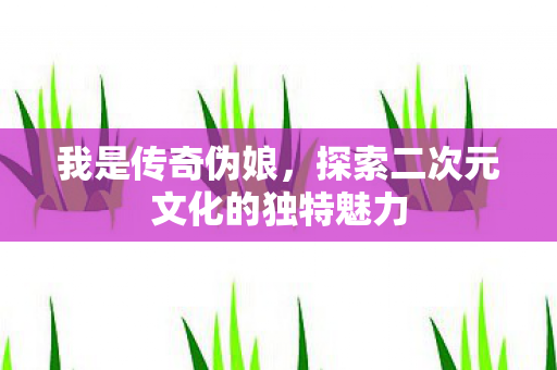 探索二次元文化的独特魅力图片
