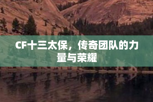 传奇团队的力量与荣耀图片