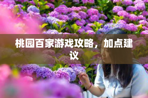 桃园百家游戏攻略图片